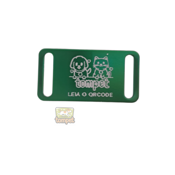TagPet placa de identificação 3cm x 2 cm - Image 2